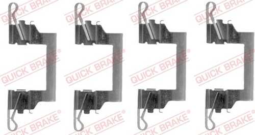 Комплектующие колодок дискового тормоза QUICK BRAKE 109-1614