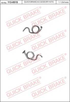 Пружинка ручника QUICK BRAKE 113-0515