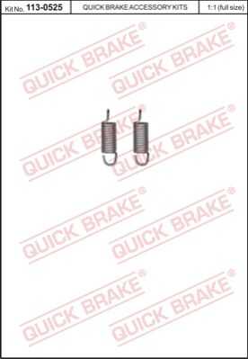Ремкомплект QUICK BRAKE 113-0525