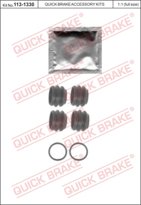 Комплект принадлежностей тормо QUICK BRAKE 113-1330