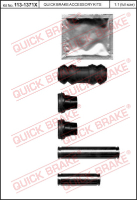 113-1371X QUICK BRAKE Комплект направляющей гильзы