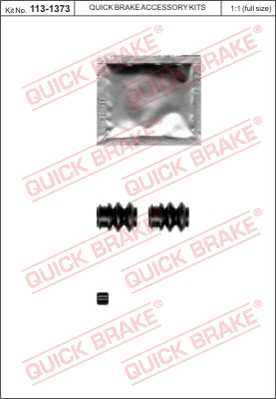 Комплект принадлежностей тормо QUICK BRAKE 113-1373