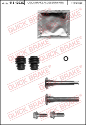 Комплект направляющей гильзы QUICK BRAKE 113-1393X