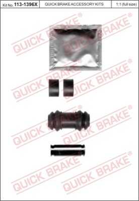 Комплект направляющей гильзы QUICK BRAKE 113-1396X
