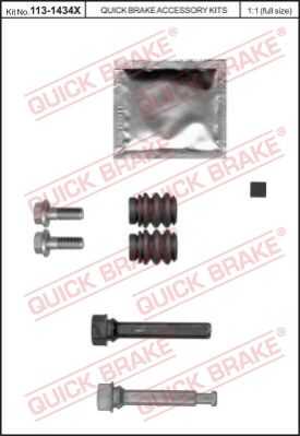Ремкомплект крепежа суппорта QUICK BRAKE 113-1434