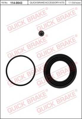 Ремкомплект тормозного суппорта QUICK BRAKE 114-0043