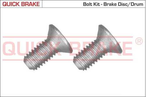 Болт, диск тормозного механизма QUICK BRAKE 11671K