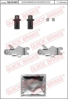 Ремкомплект, расширитель QUICK BRAKE 12053001