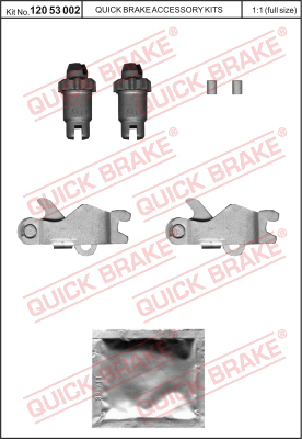 Ремкомплект расширителя QUICK BRAKE 12053002