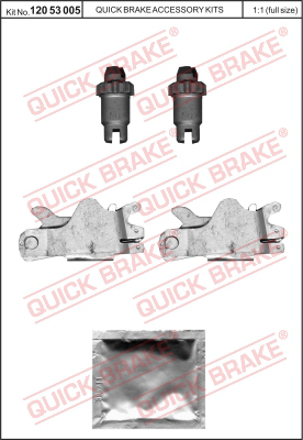 Ремкомплект, расширитель QUICK BRAKE 12053005