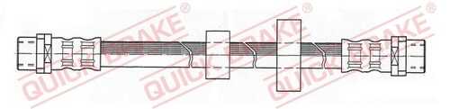 Тормозной шланг QUICK BRAKE 22.406
