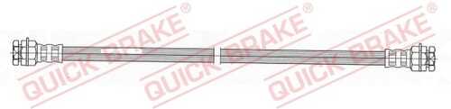 Шланг тормозной задний QUICK BRAKE 24.005