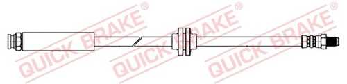 Шланг тормозной задний citroë QUICK BRAKE 32.805