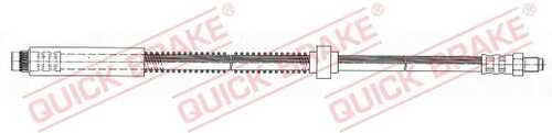 Шланг тормозной передний QUICK BRAKE 32.939