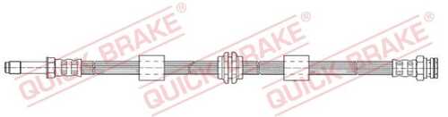 Шланг тормозной передний QUICK BRAKE 32.976