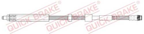 Шланг тормозной передний citroë QUICK BRAKE 35.908
