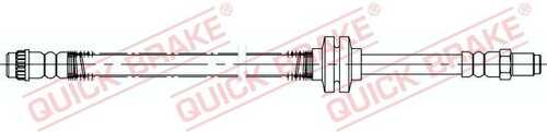 Шланг тормозной передний renault grand scé QUICK BRAKE 36.901