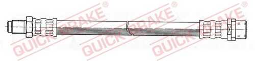 Шланг тормозной задний QUICK BRAKE 37.001