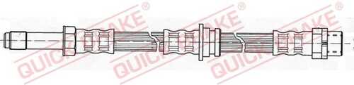Шланг тормозной задний QUICK BRAKE 37.903