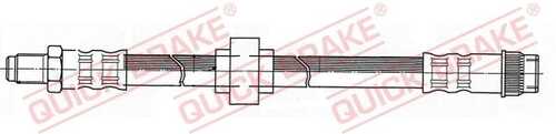 Шланг тормозной передний renault scé QUICK BRAKE 37.919