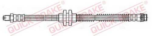 Шланг тормозной передний renault grand scé QUICK BRAKE 37.921