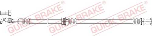 Шланг тормозной задний левый QUICK BRAKE 50.852X