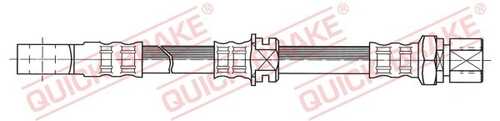 Шланг тормозной передний QUICK BRAKE 50.909