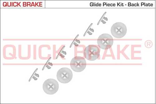 6858K QUICK BRAKE МОНТАЖНЫЙ КОМПЛЕКТ БАРАБАННЫХ КОЛОДОК