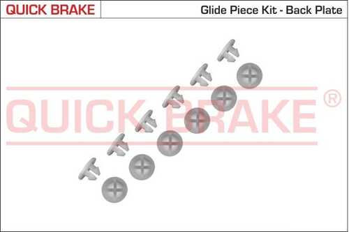 Монтажный комплект барабанных колодок QUICK BRAKE 6859K