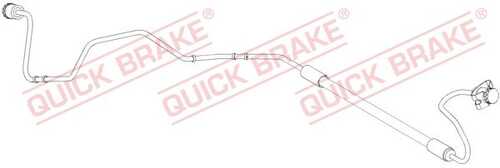 Шланг тормозной задний citroë QUICK BRAKE 96.014