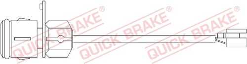 Датчик износа тормозных колодок QUICK BRAKE WS 0155A