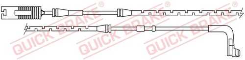 WS 0224A QUICK BRAKE Датчик износа тормозных колодок