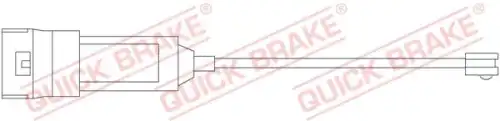 Датчик износа тормозных колодок QUICK BRAKE WS0156A