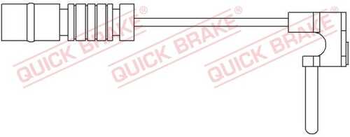 WS0172A QUICK BRAKE Сигнализатор, износ тормозных колодок