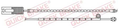 WS0201A QUICK BRAKE Сигнализатор, износ тормозных колодок