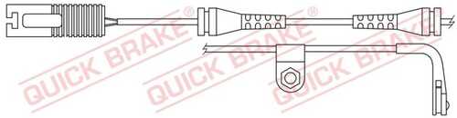 WS0202A QUICK BRAKE Сигнализатор, износ тормозных колодок