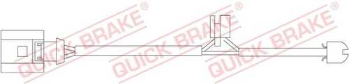 WS0226A QUICK BRAKE Сигнализатор, износ тормозных колодок