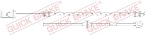 WS0231A QUICK BRAKE Сигнализатор, износ тормозных колодок