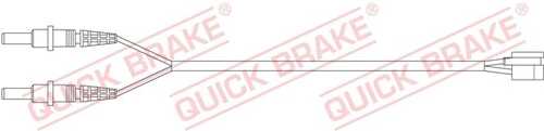 Датчик износа тормозных колодок QUICK BRAKE WS0279A