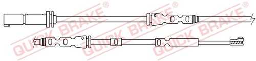 WS0303A QUICK BRAKE Сигнализатор, износ тормозных колодок