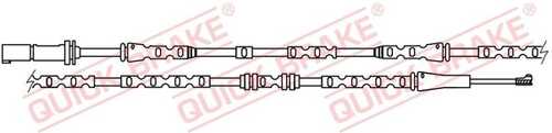 WS0304A QUICK BRAKE Сигнализатор, износ тормозных колодок