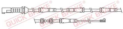 WS0305A QUICK BRAKE Сигнализатор, износ тормозных колодок