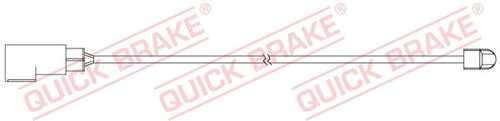 Сигнализатор износа тормозных колодок QUICK BRAKE WS0328A