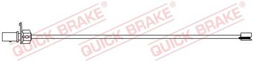 Сигнализатор износа тормозных колодок QUICK BRAKE WS0372A