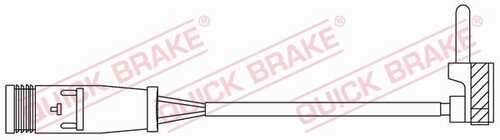 Датчик износа тормозных колодок QUICK BRAKE WS0378A