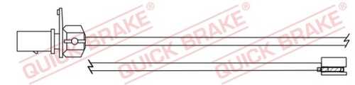 Датчик износа тормозных колодок QUICK BRAKE WS0400A