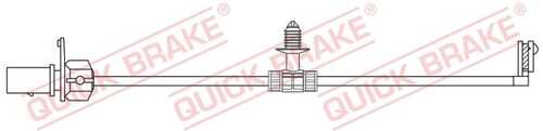 Датчик износа тормозных колодок QUICK BRAKE WS0404A