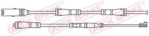 Сигнализатор износа тормозных колодок QUICK BRAKE WS0421A