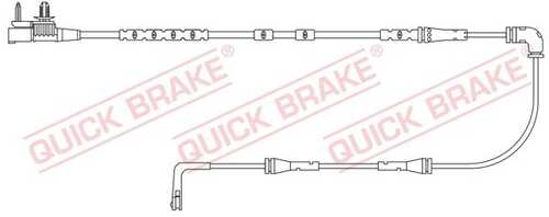 Датчик износа тормозных колодок QUICK BRAKE WS0441A