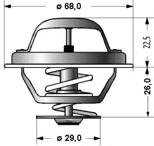 Термостат QUINTON HAZELL QTH326